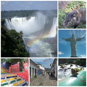 Collage Brasilien